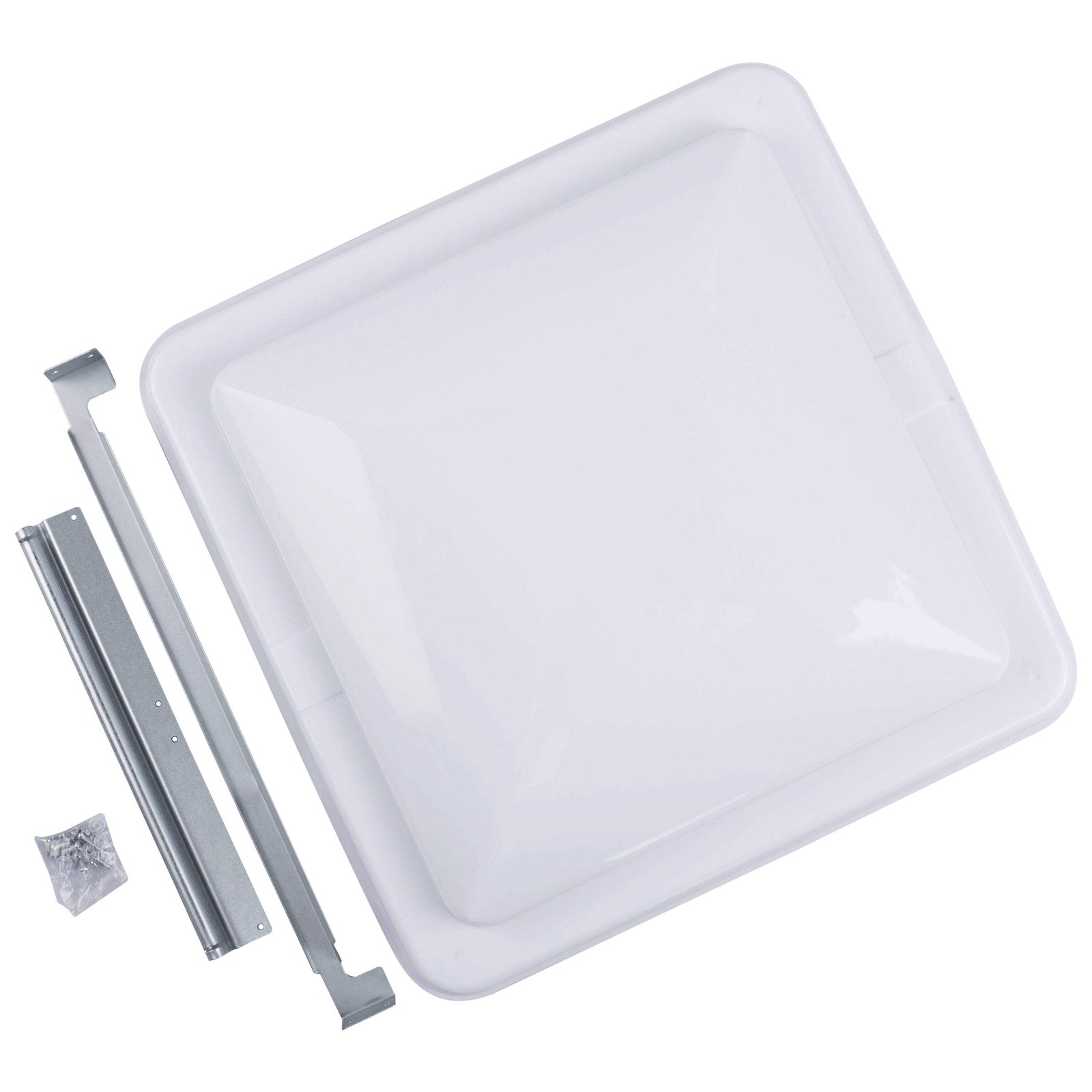 White Vent Lid Cover Ventline Elixir RV Trailer Replacement Roof Vent Lid – 1