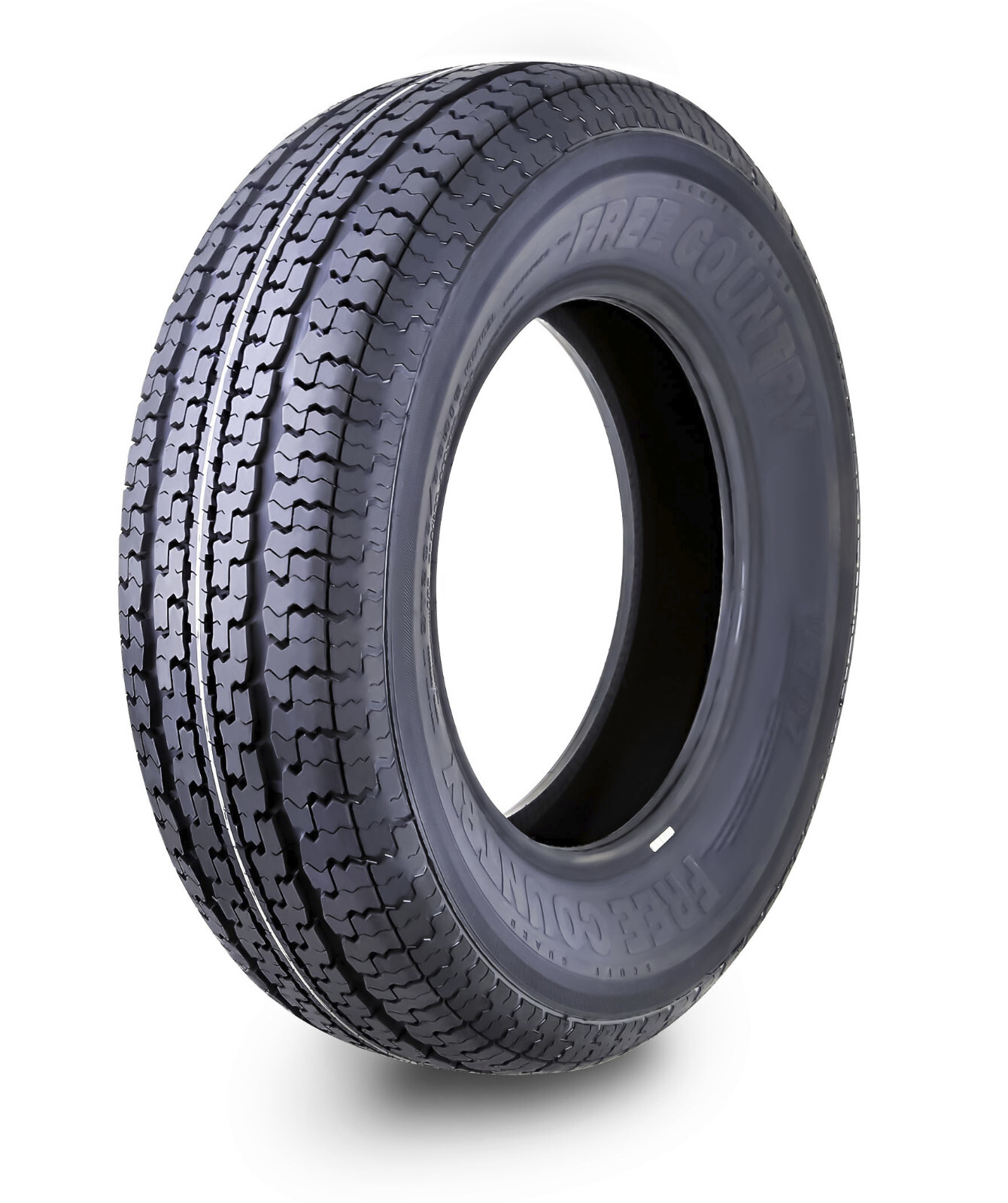 One HD Free Country Trailer Tire ST205/75R15 10 Ply Load Range E w/Scuff Guard