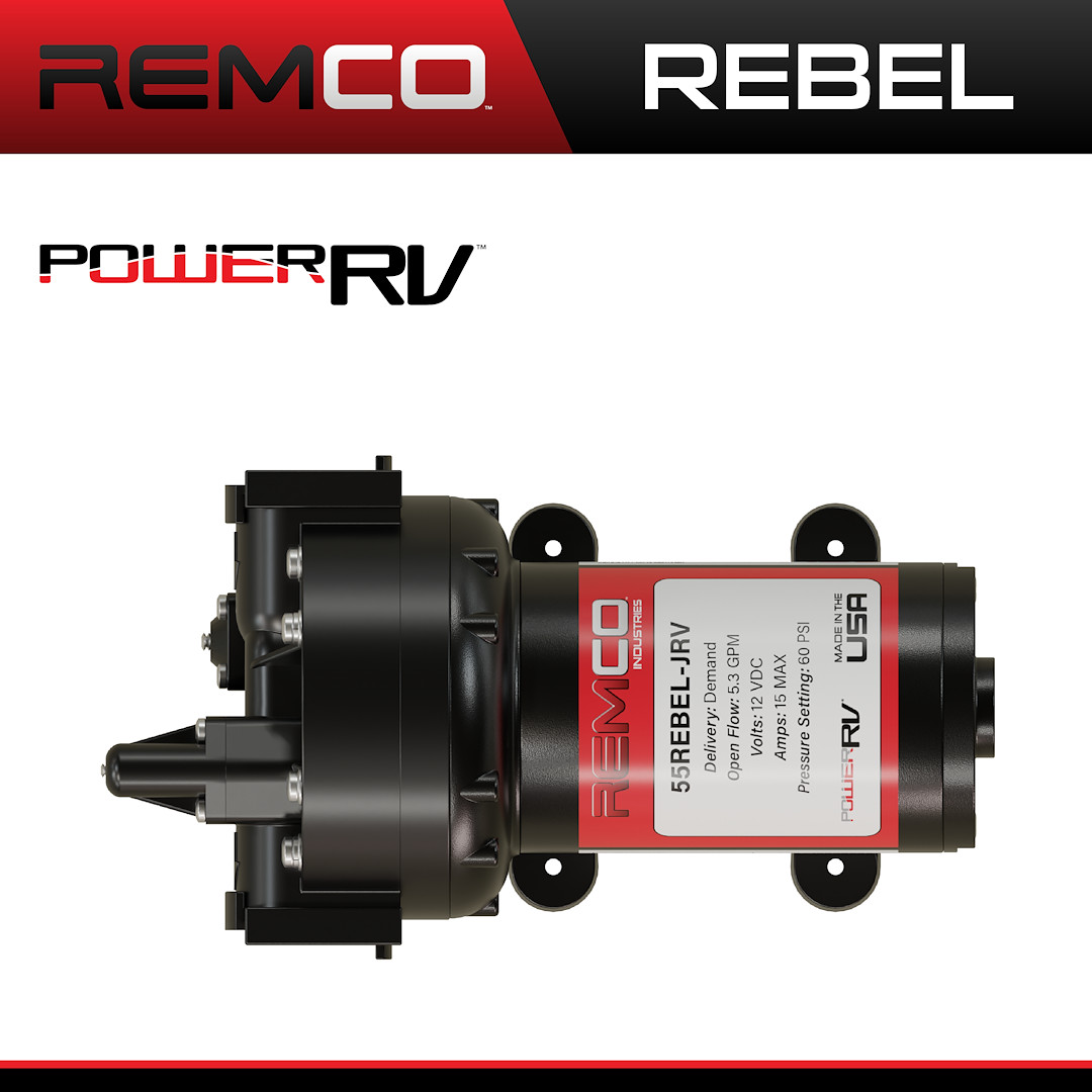 Remco 55REBEL-JRV PowerRV Rebel Series WATER PUMPS RV