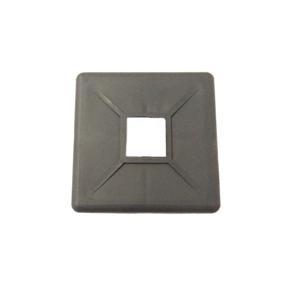 4″ Square RV Bumper Plug Locking End Cover Cap Travel Camper Trailer