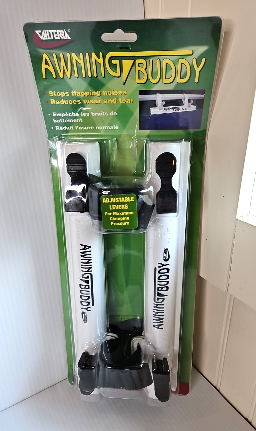 Valterra Awning Buddy A30-0300 RV Patio Awning Clamps 2-Pack 12″ NEW in Box