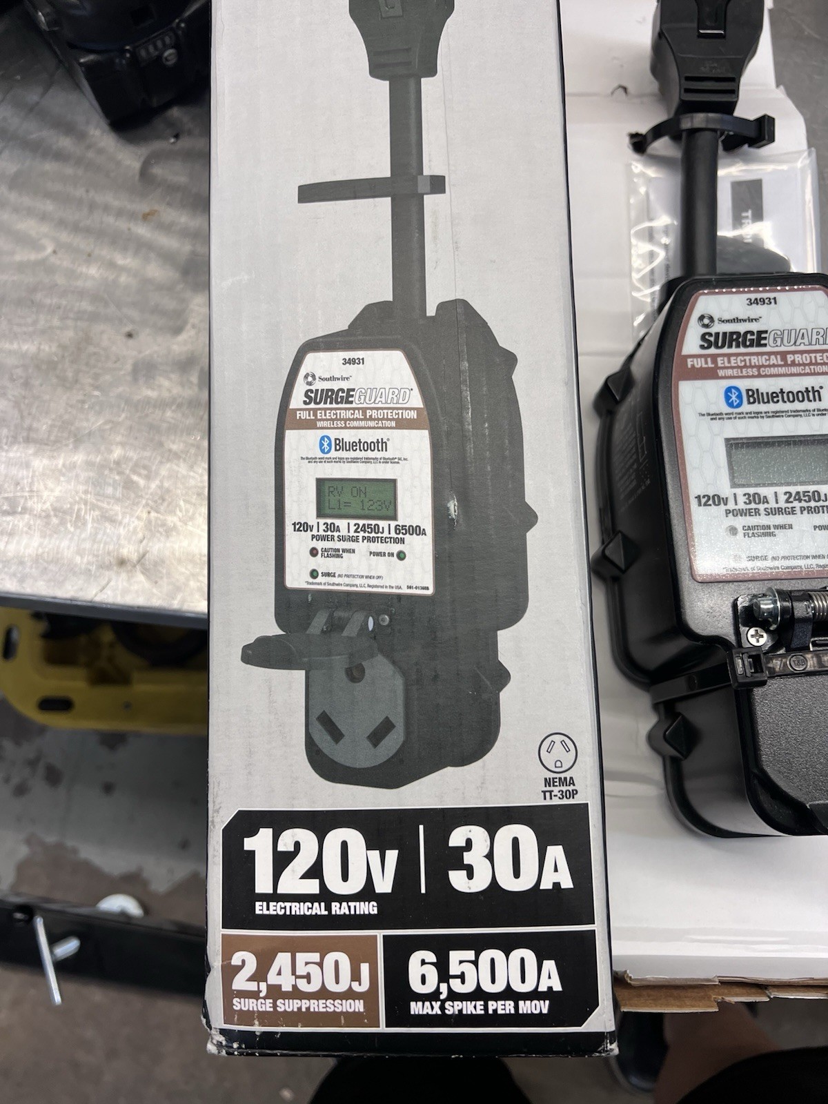 Southwire 34931 30A Wireless Surge Guard Portable Surge Protector RV