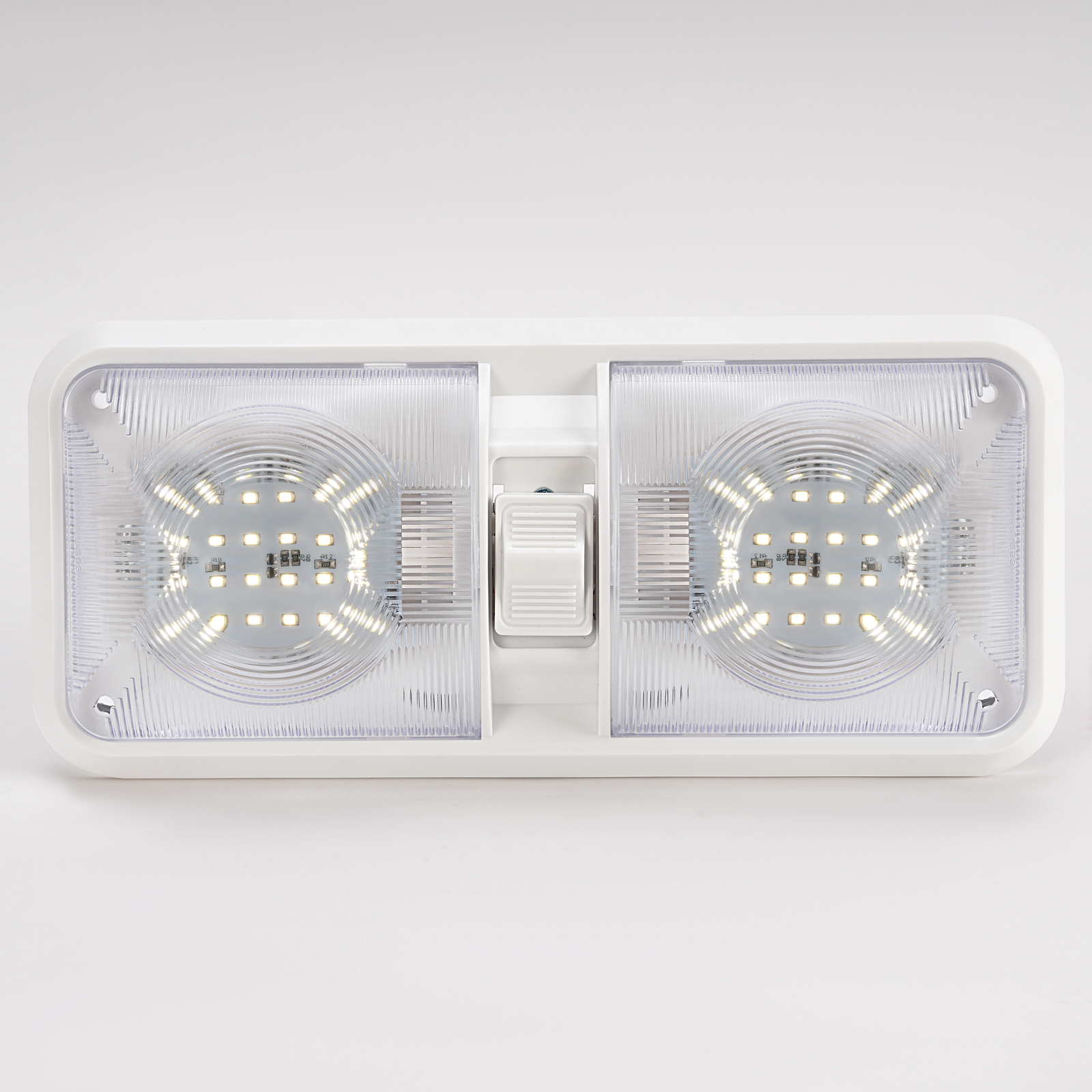For RV Boat Camper Trailer Double Dome Light 5PCS 12V Interior LED Ceiling Light