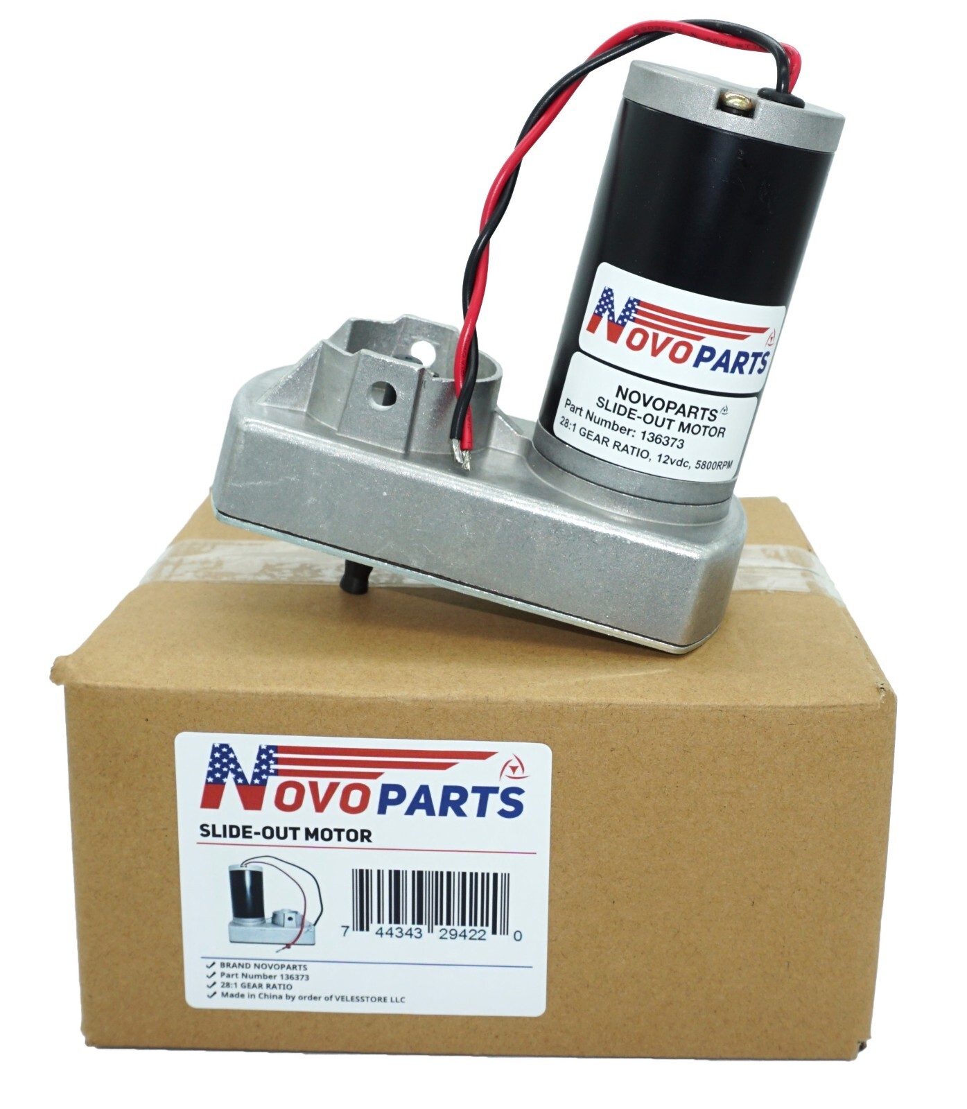 RV Slide Out Motor 28:1 Ratio 30 Amp 12 Volt Camper Slideout FREE FAST SHIPPING