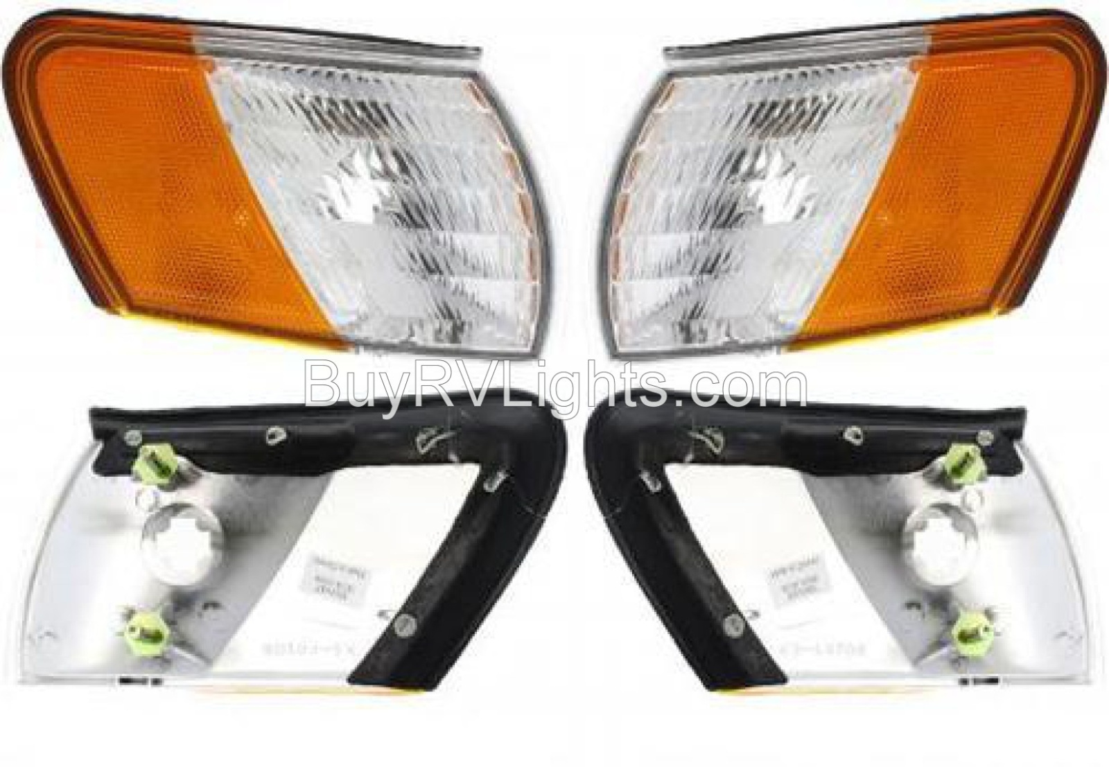 FLEETWOOD AMERICAN TRADITION 1999 2000 PAIR CORNER TURN SIGNAL LIGHTS LAMPS RV