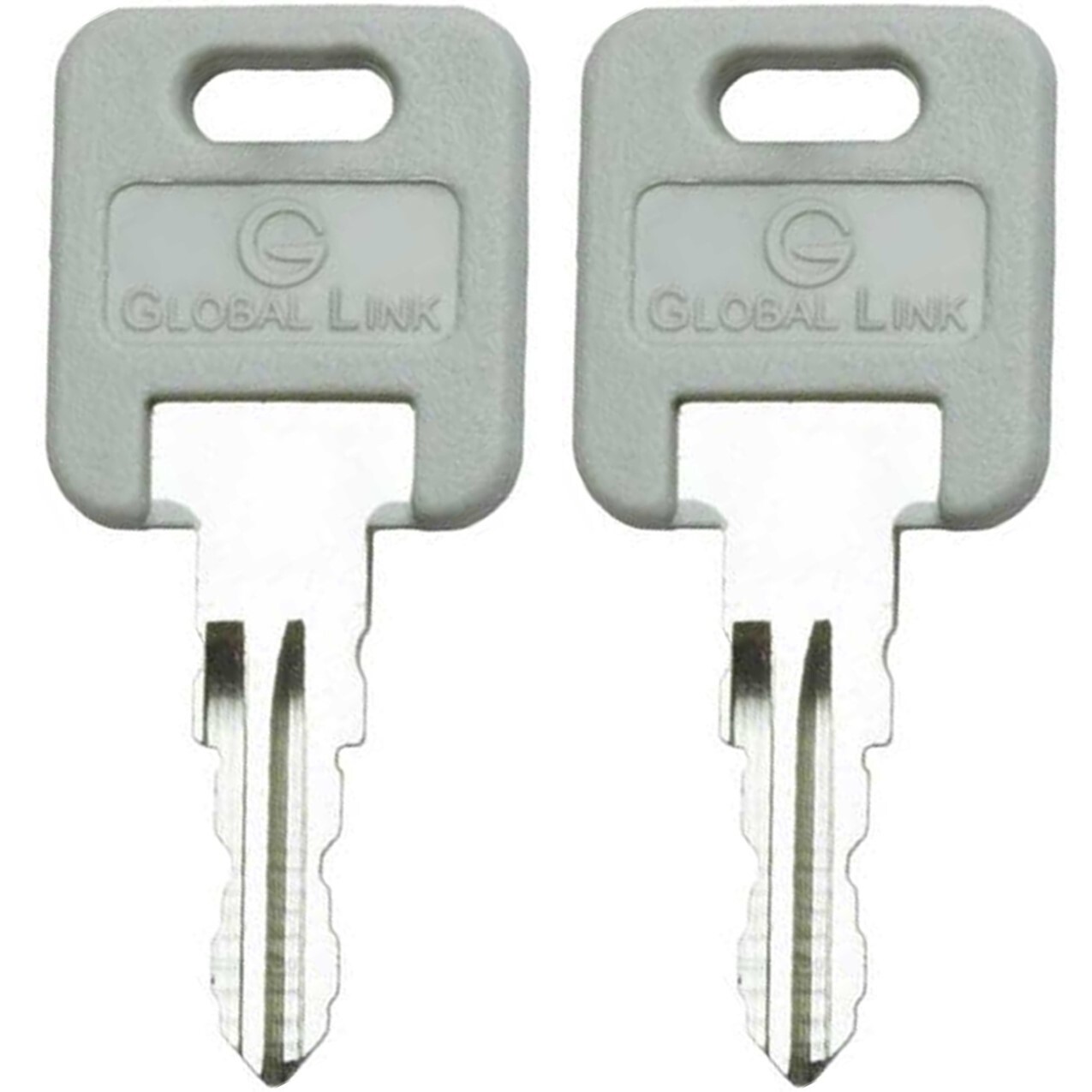 Global Link GREY Replacement RV Lock Key G391 for Compartment Storage