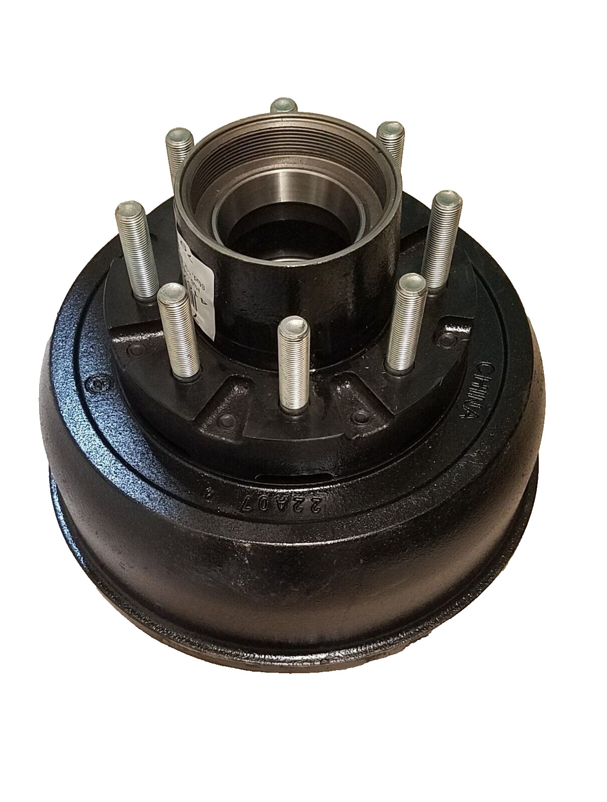Lippert 10,000# SHORT Hub/Drum 183537 12-1/4″ x 3-3/8″ LCI After 2020 10k 4” Cap