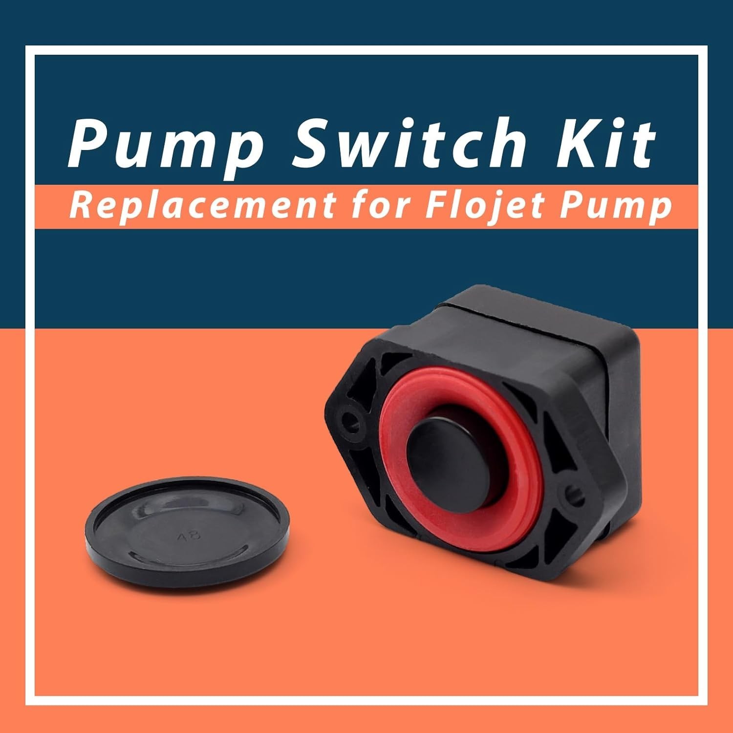 Pump Switch Kit Replacement for Flojet Triplex 2091050 50 PSI Pressure Switch