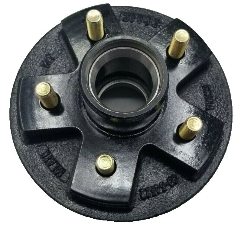 Electric Trailer Brake Basic kit 5 lug x 4.5 7″ Drum & Dexter Brakes 2000# Axle