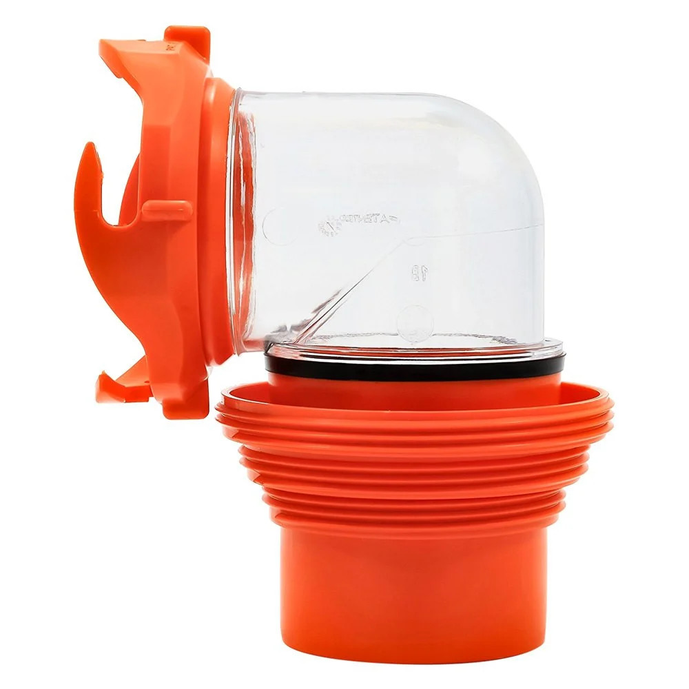 Camco RhinoFLEX Clear/Red Elbow & Adapter
