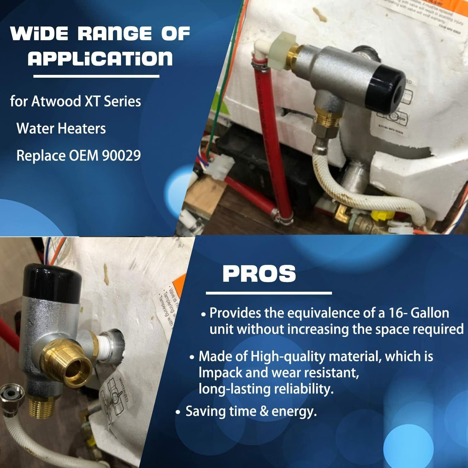 90029 Mixing Valve for Atwood XT Series Water Heaters 10 Gallon Models G16EXT