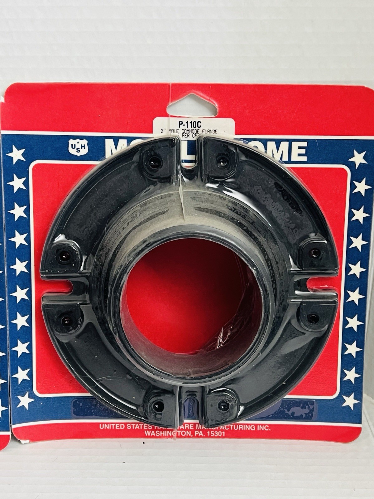 (PAIR – 2) US Hardware Mobile Home Commode 3″ Flange Male P-110C (PAIR – 2)