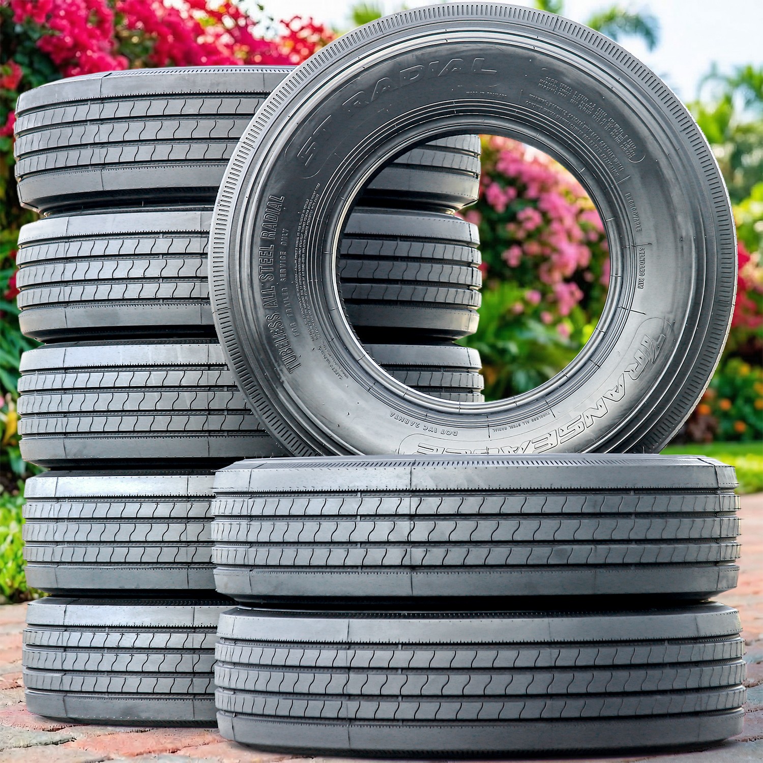 Tire Transeagle ST Radial All Steel ST 225/75R15 Load G 14 Ply Trailer