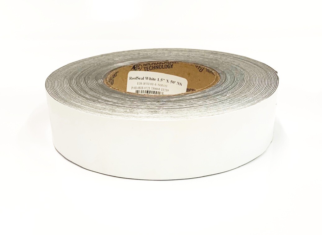 1.5″ x 50 ft Eternabond Roof Leak Repair Tape Patch Seal White – 50 Feet 50 Foot