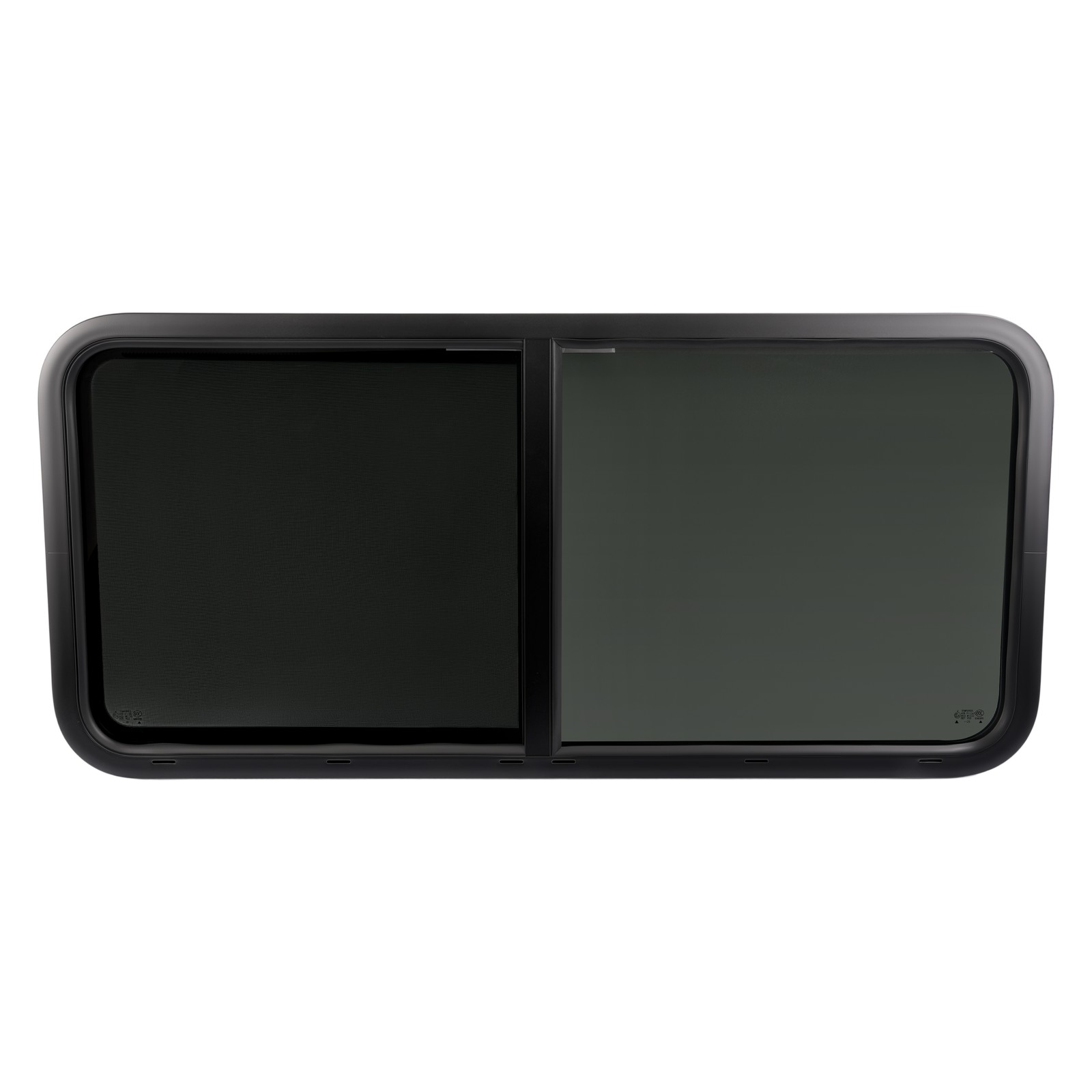 48″ Width X 22″ Height Horizontal Sliding Window W/ Screen For Cargo Trailer RV