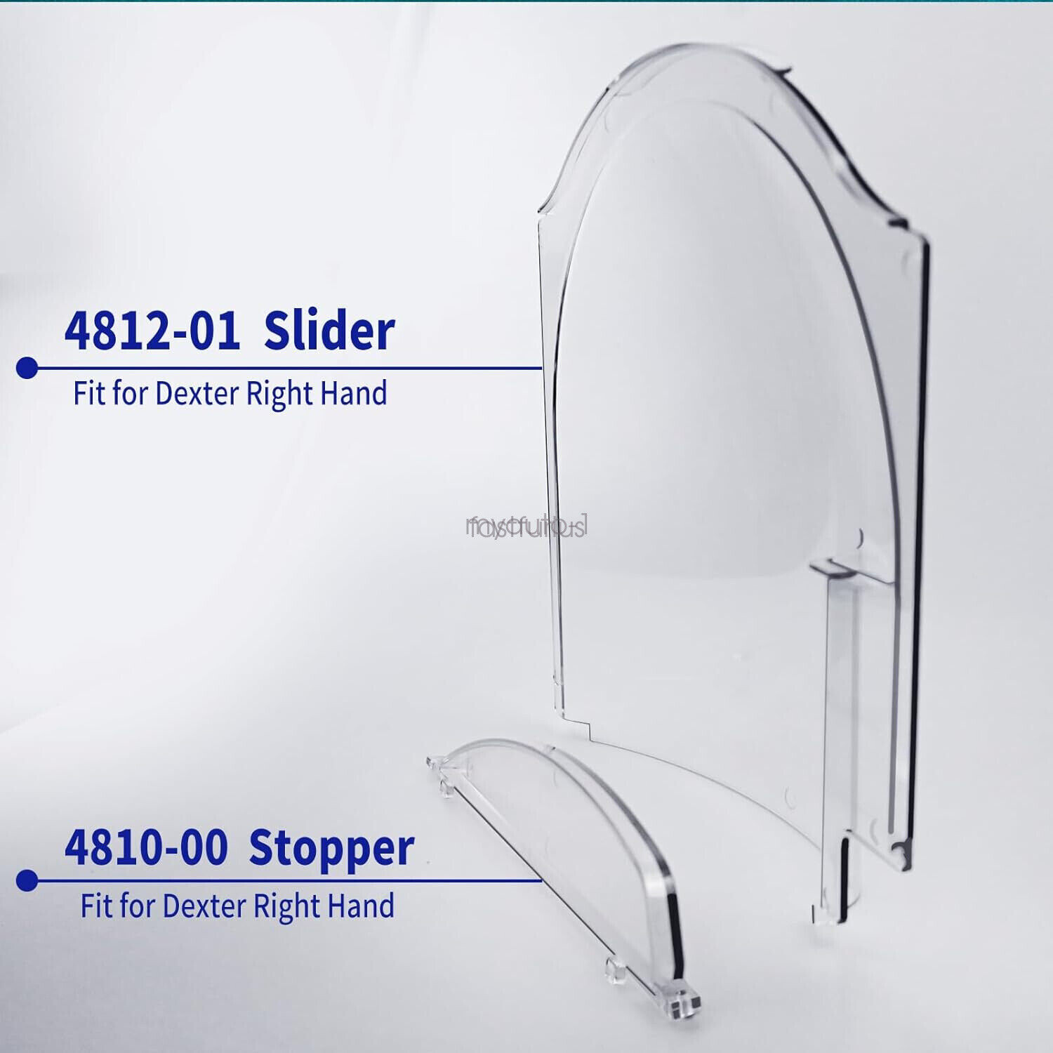 Screen Door Bubble Slider 4812-01 & 4810-00 Stopper Kit Fits Dexter Right Hand