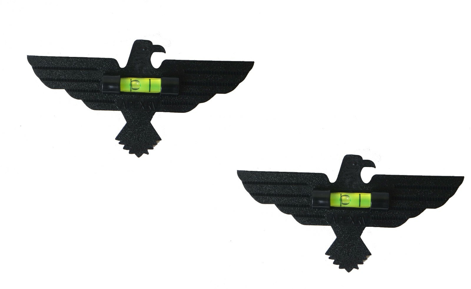 APEX RV Multipurpose Eagle Bubble Level Stick On,for RV, Camper, Trailer 2 Pack