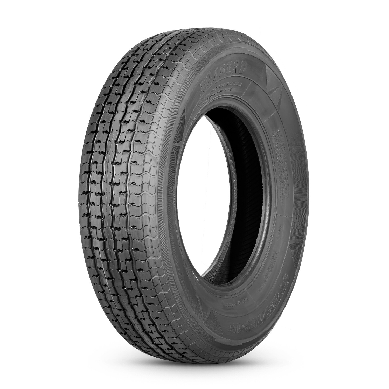 2-Pack ST225/75R15 Trailer Tires 10 Ply 225 75 15 Load Range E High-Performance
