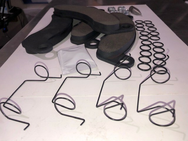 10k, 12k Trailer Brake Pad Set Kit, Replaces K71-180-00, Ships Same Day!