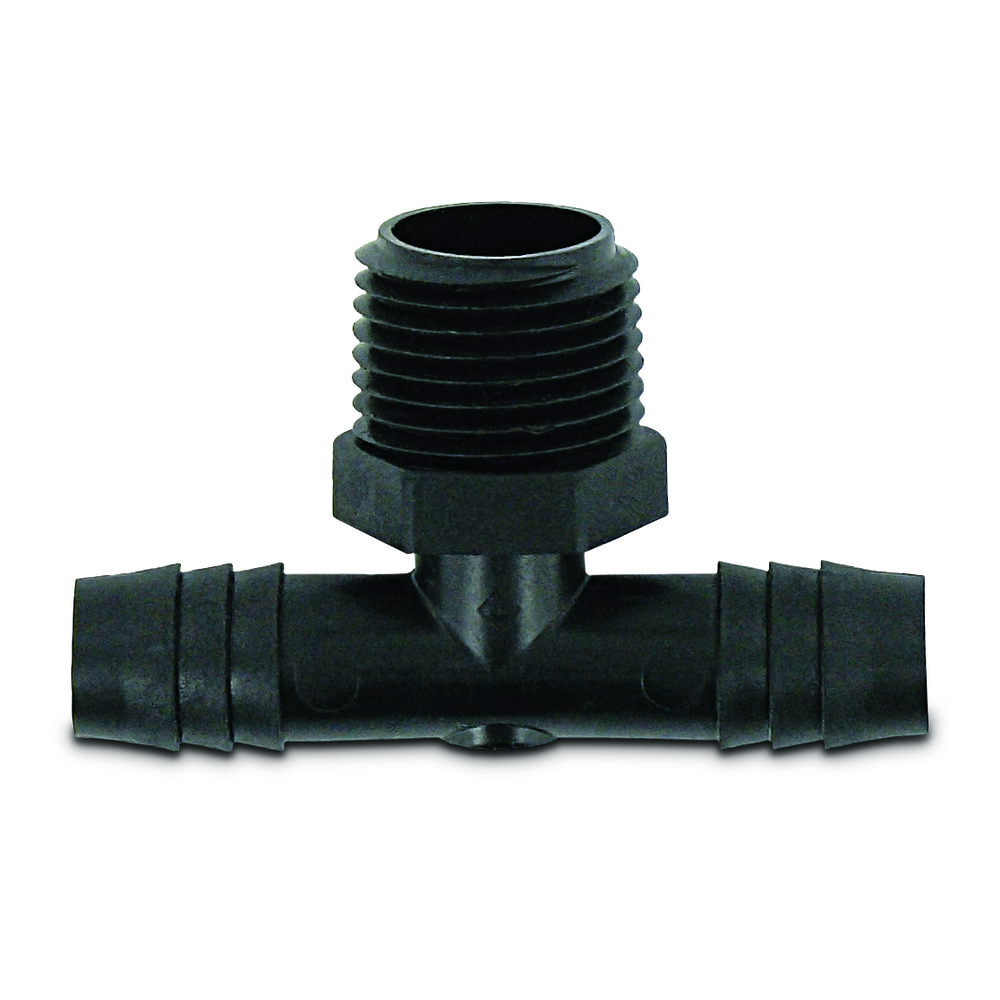 Valterra LLC RF849 Barb Tee 1/2″ Mptxbarbs – Durable RV Plumbing Fitting