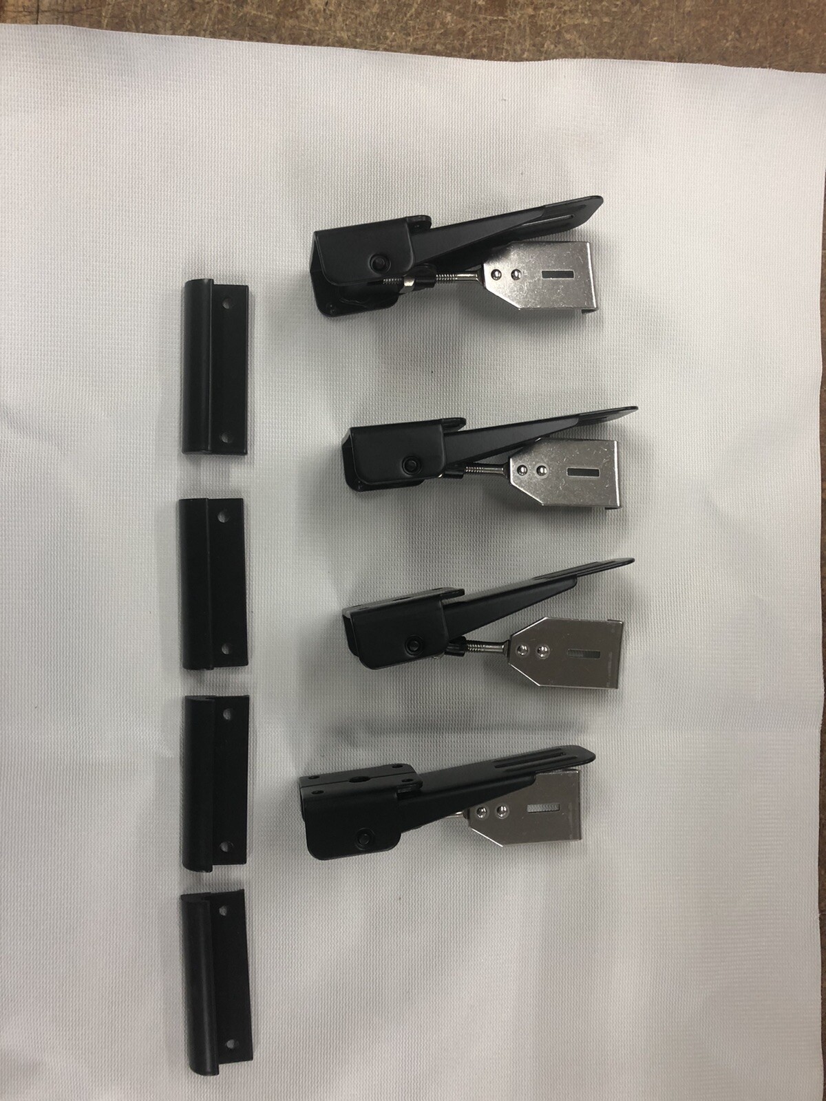 Pop Up Camper Roof Latch Black (SET OF 4) Black Catch 3” Catch