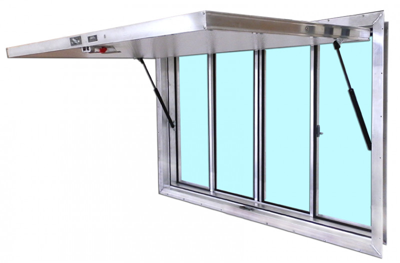 Quality Concession Trailer Serving Window size 33″ X 53″ “LIFETIME WARRANTY”!