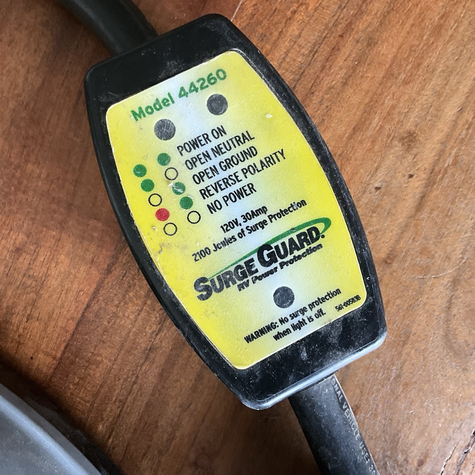 RV Surge Guard 30 Amp 44260 + 30A Power Grip Circuit Analyzer Camco 30-30-CA