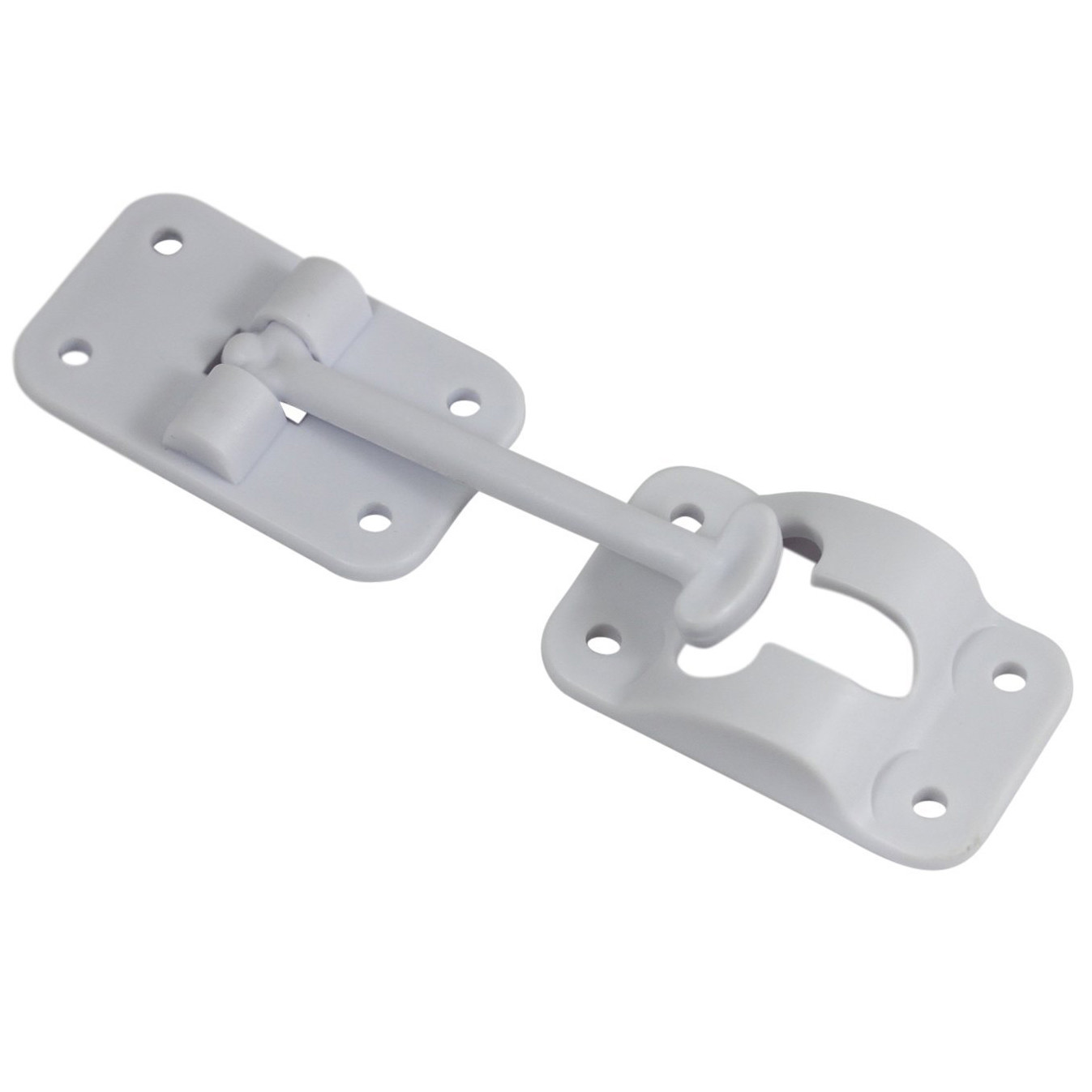 1 set 3-1/2″ T-Style Door Catch Latch Holder RV Camper Trailer Cargo Hatch White