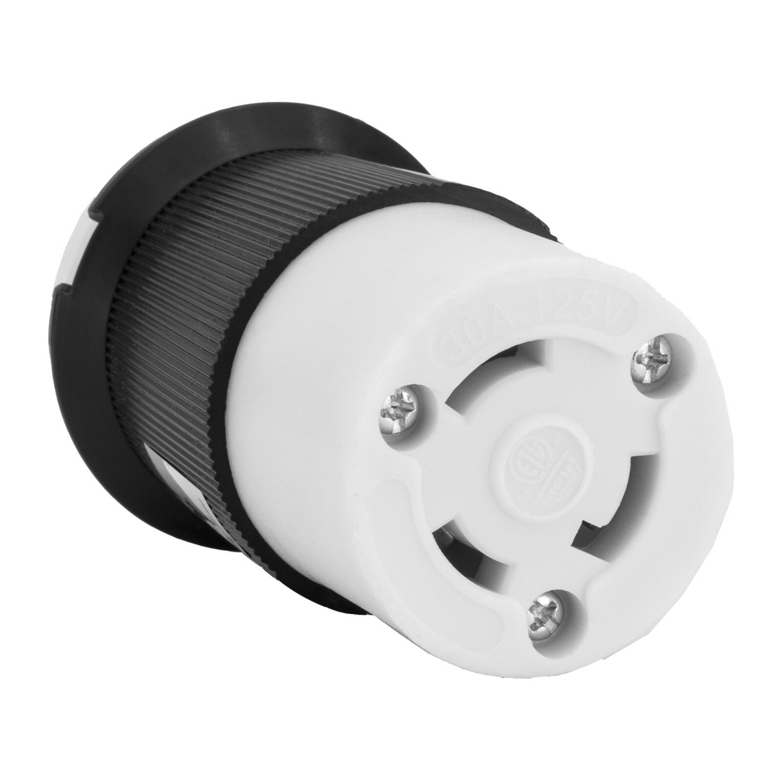 30 Amp RV Plug Replacement Locking Female Plug End Camper Power Adapter 30A