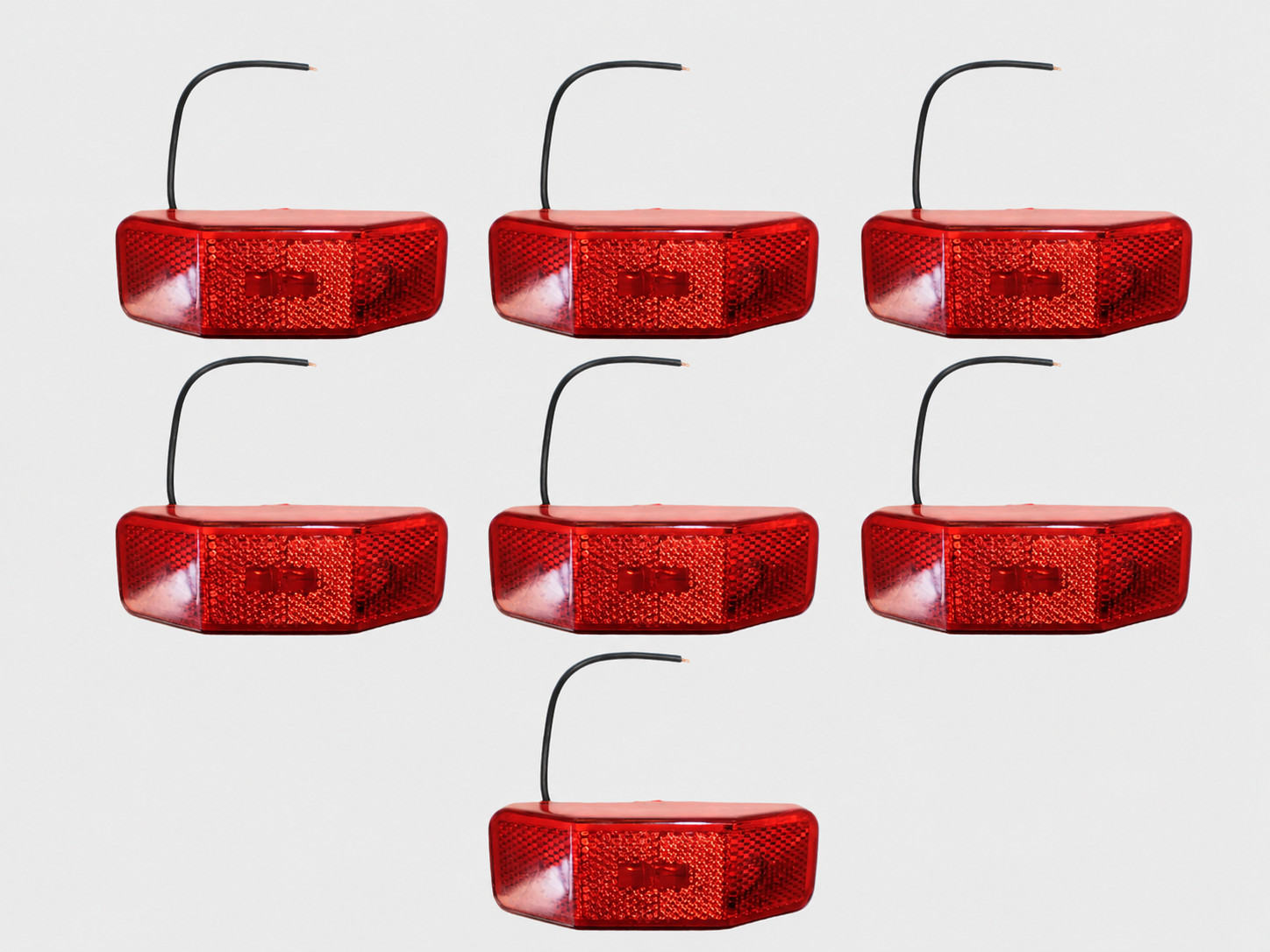 Jammy Bargman LED Marker Trailer Light Kit – 225-A and 225-R – 14 Count