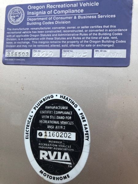 USED Surge Guard 34560 from 05 NEWMAR KOUNTRY STAR Shipped