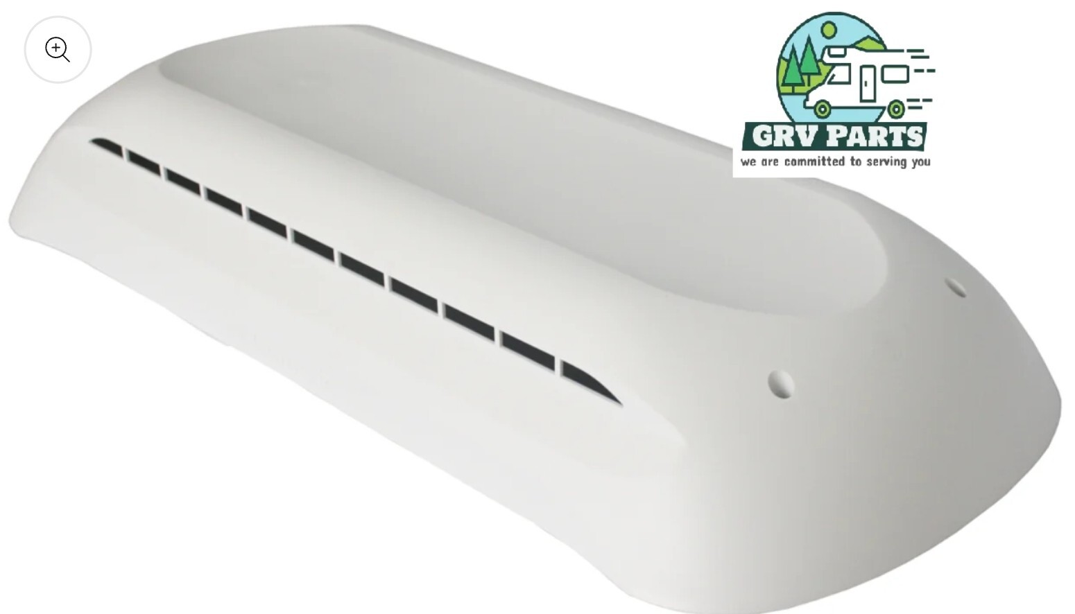 Dometic RV Refrigerator Vent Cover Cap Only Polar White