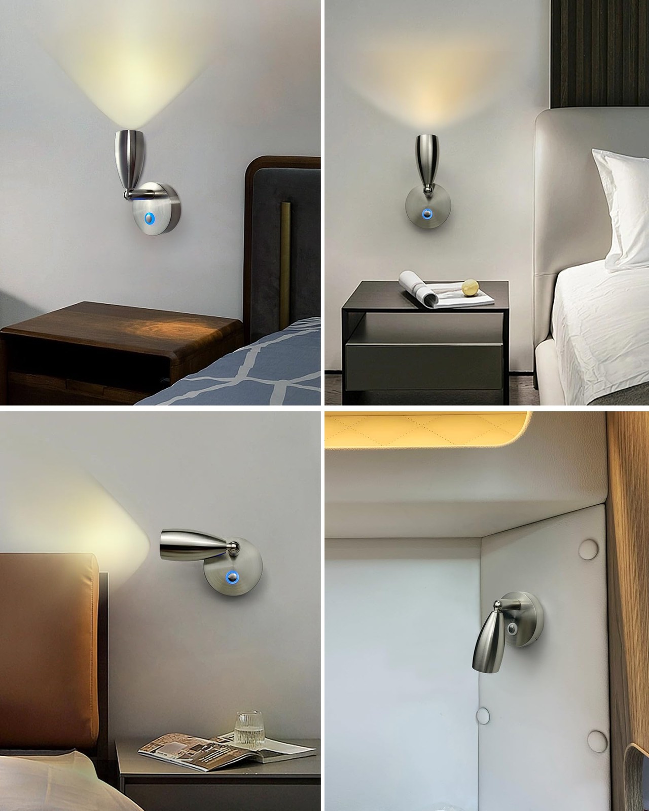 THALASSA Camper Reading Light RV 12V Fixtures Interior Lights Fixture Bedside…