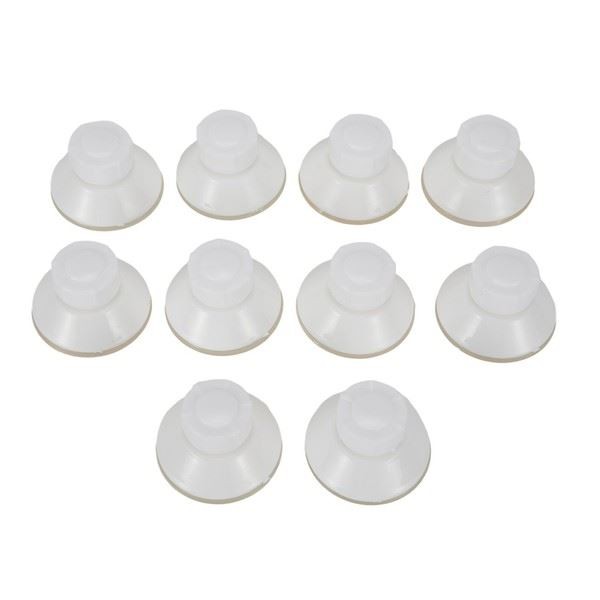 10 High Strength Industrial PVC Suction Cups Caravan Awning Fixing Pads