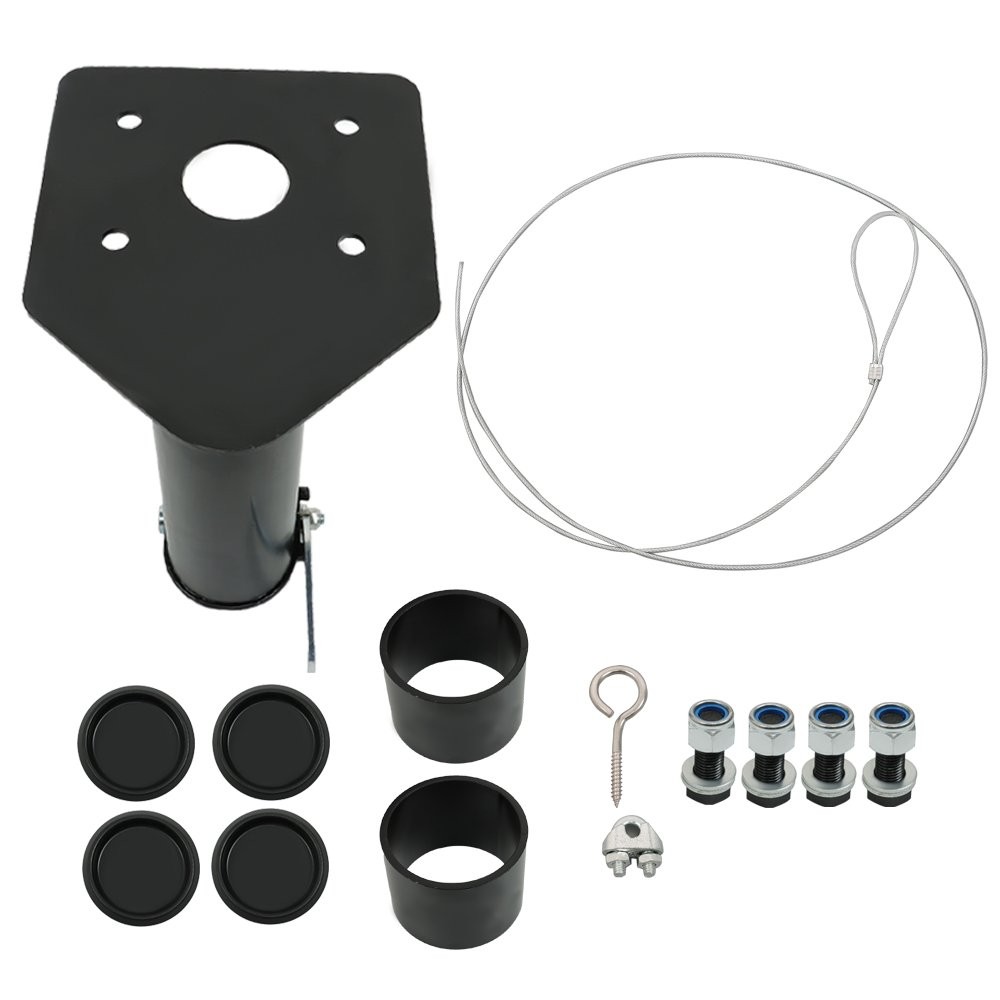 Adjustable 12″ – 17″ Forward Offset 5th Wheel Adapter Hitch to Gooseneck New
