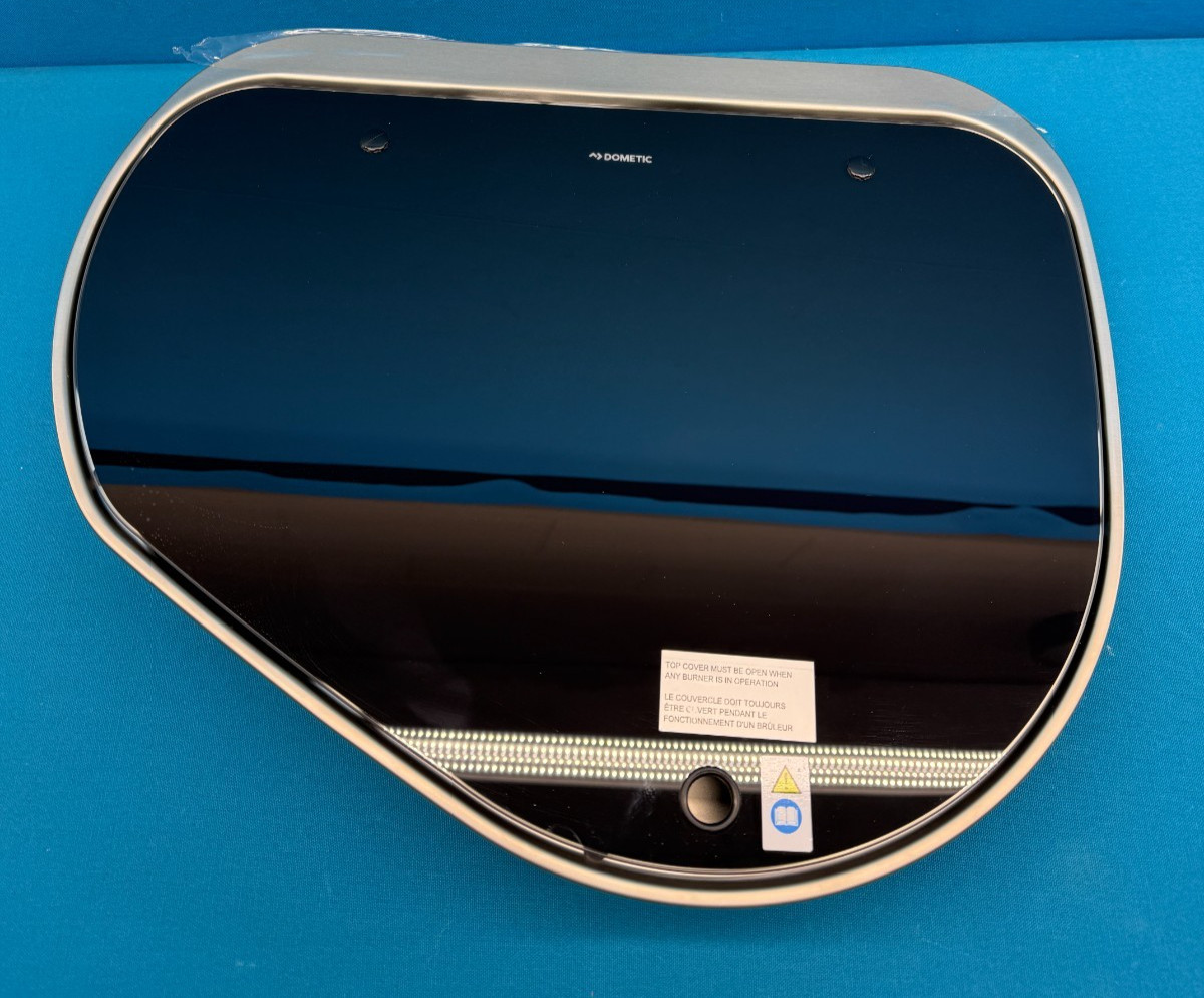 Dometic P18822D Teardrop Range Camper-Motorhome RV Drop-In Cooktop 2 Burner