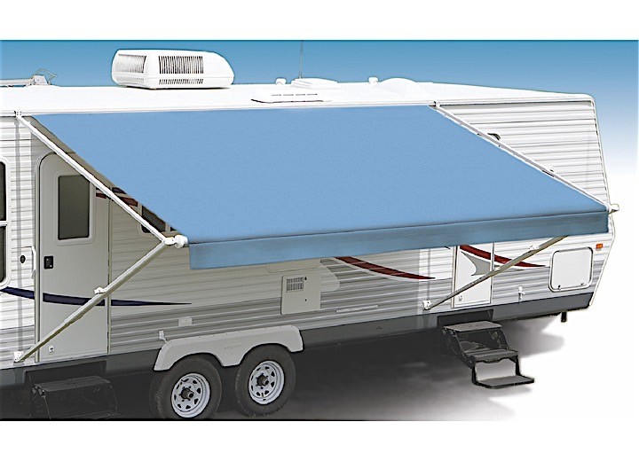 Carefree JG184C4C-MP Cut-To-Fit Uni Patio Awning Fabric – 17′ 2″ Sky Blue