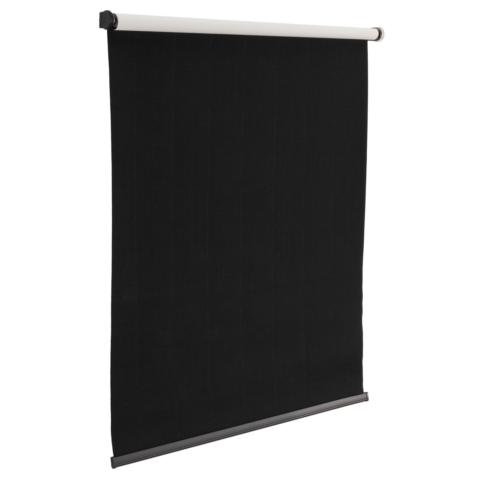 RecPro RV Roller Shades | Darkening Window Cover | Woven Black