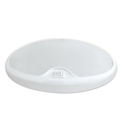 Dream Lighting 12v LED Utility Porch Ceiling Dome Light with Switch – Warm