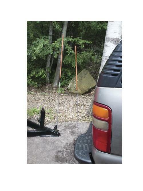 Simple Man Products Bump-It Trailer Hitch Alignment Assist Kit Rear Viweing Rods