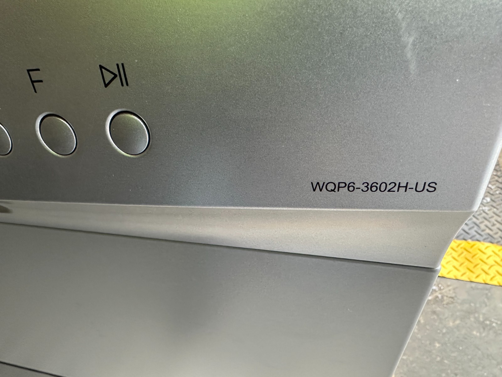 High Pointe 6 Place Compact Dishwasher Countertop RV Portable Silver LED