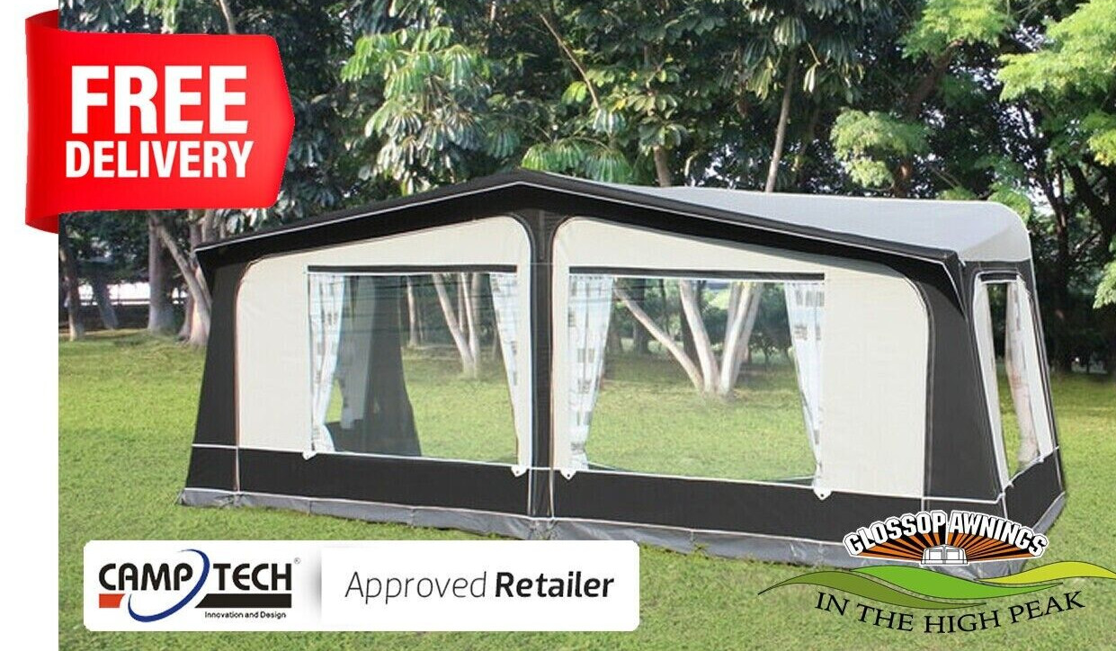 Camptech Cayman Full Caravan Awning Steel Frame Touring All Sizes