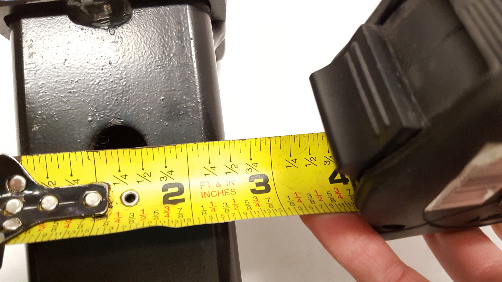 USA Made 12″ x 2″ Square STEEL Receiver Hitch Tube 2″ ball mount trailer Truck