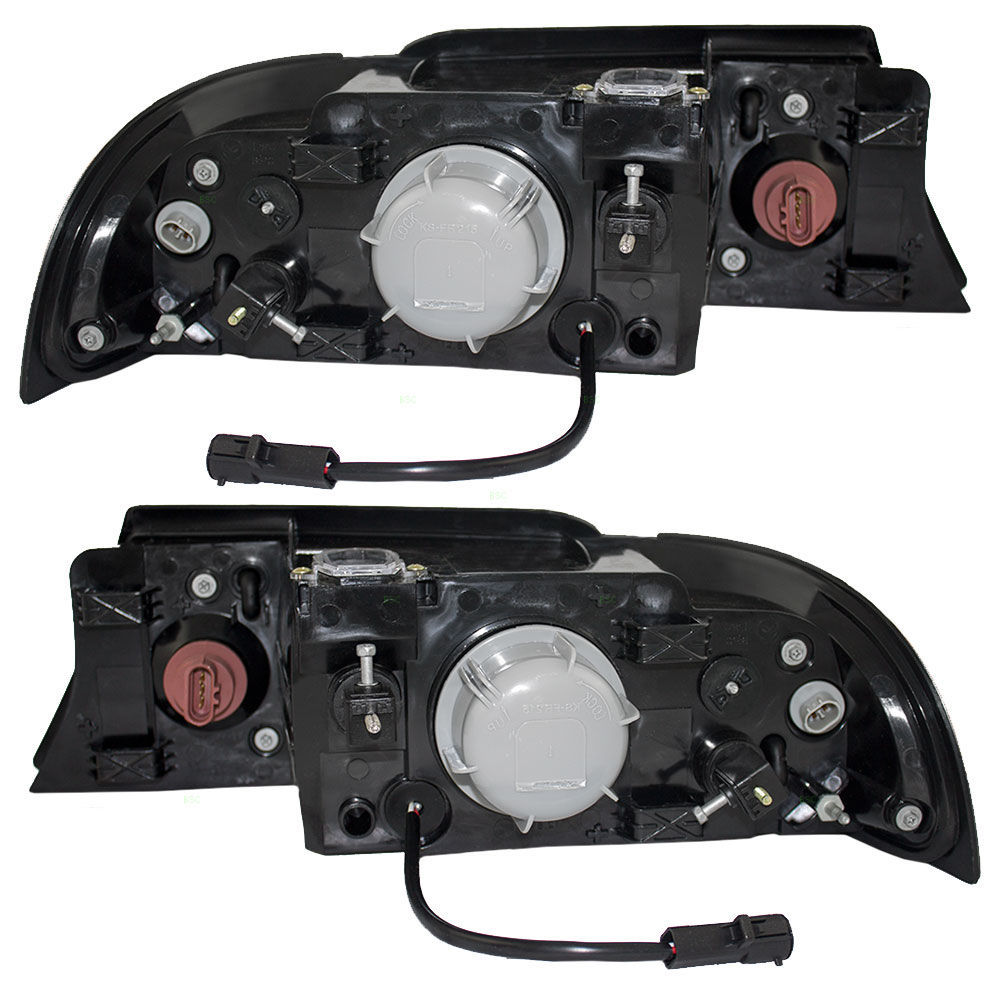REXHALL REXAIR 2001 2002 2003 2004 2005 HEADLIGHTS HEAD LIGHTS LAMPS PAIR RV