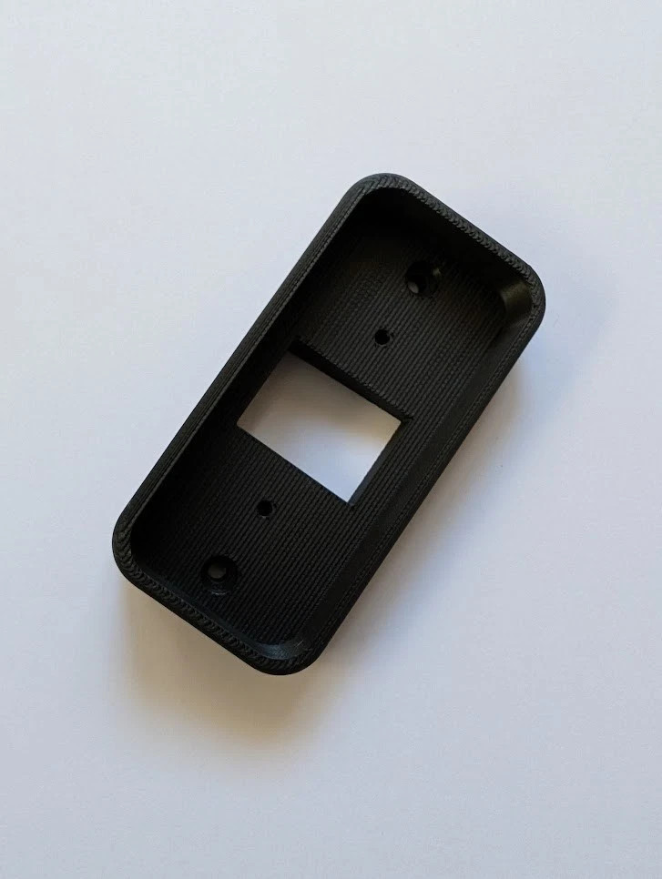 Autoterm / Planar Comfort controller angled surface mount. Black