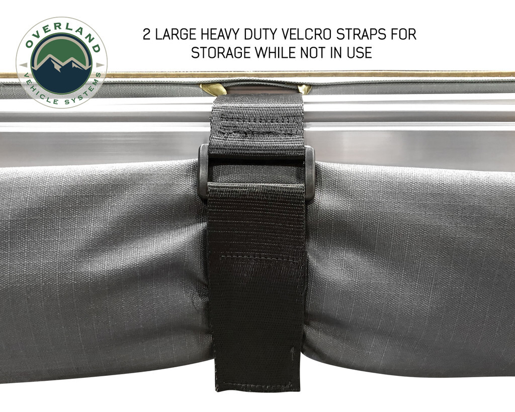 Overland Vehicle Systems Nomadic Awning – 8.0 With Black Cover