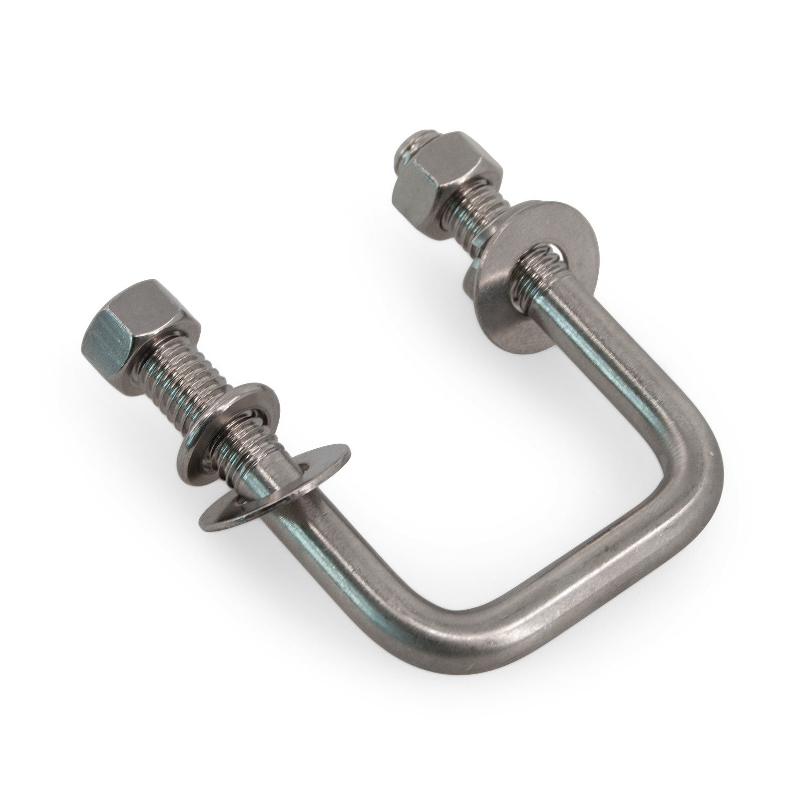 (4) Boat Trailer U-Bolts Stainless Steel Square Ubolt 3/8″ x 1 9/16″ x 2 1/2″