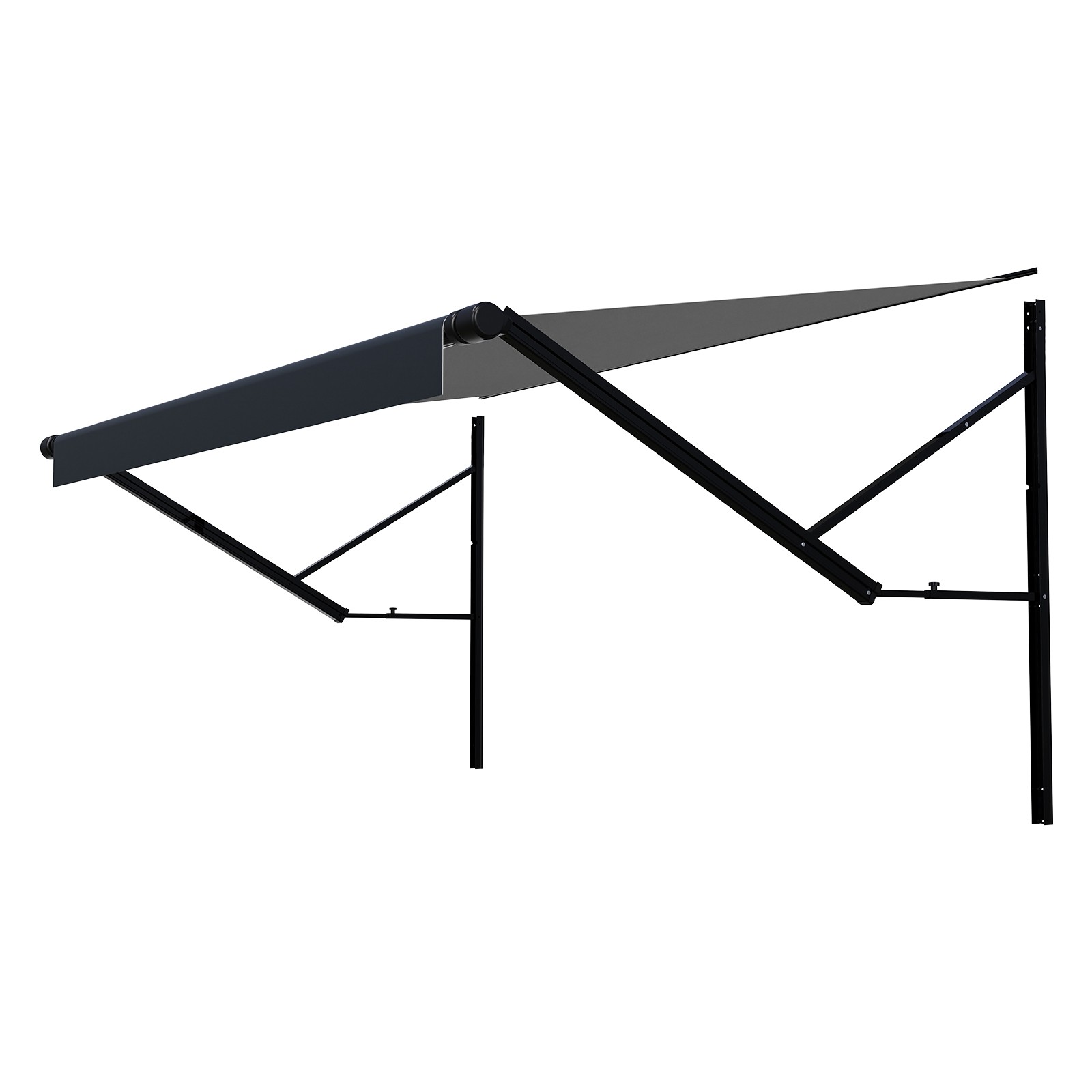 16′ Retractable RV Replacement Awning Electric Trailer Awning for Most DC12V RVs