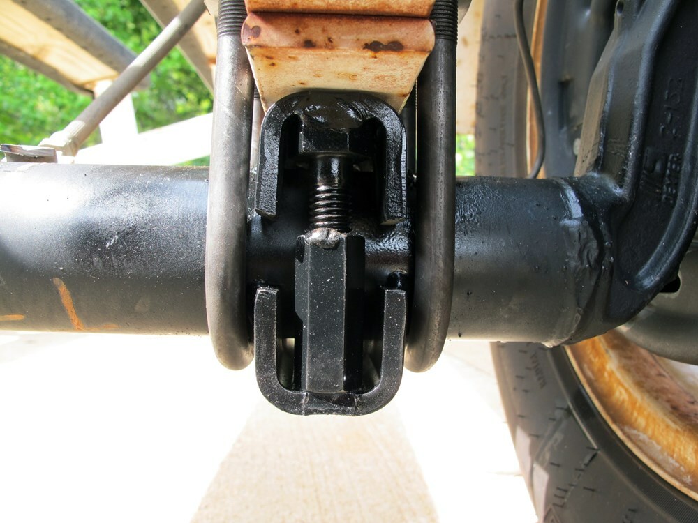 3500# Under/Over Conversion Trailer Axle Flip Kit RV Camper 2.4″ Tube LCI Dexter