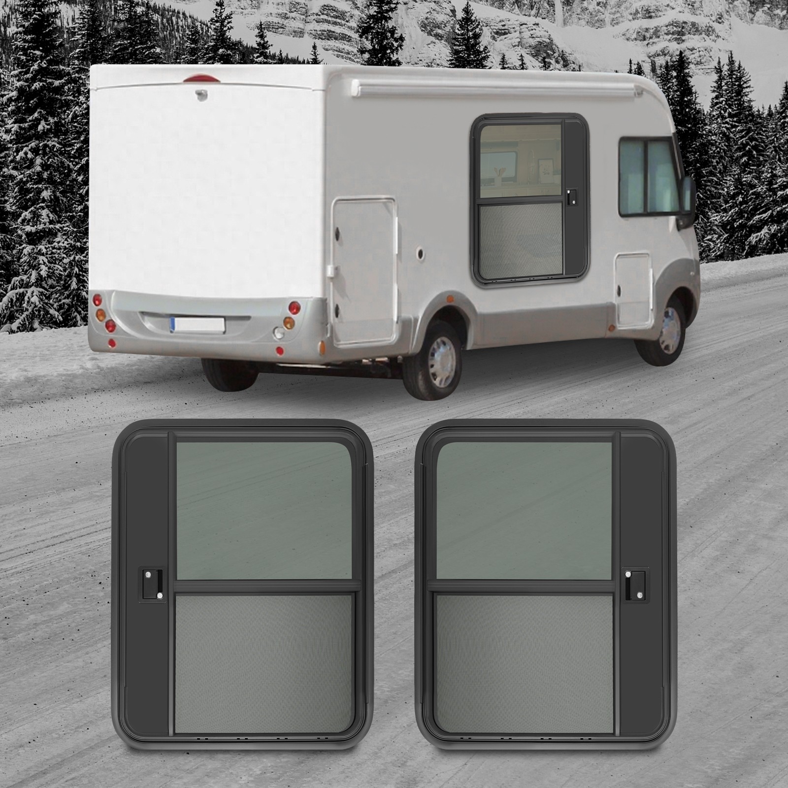 30″W x 36″H RV Camper Teardrop Trailer Door (Left/Right) – Easy Access Entry